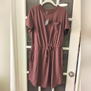 Eddie Bauer szL Departure Pocket Dress Chinaberry